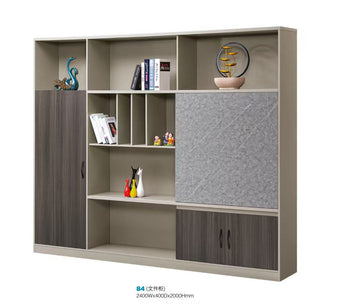 Stone pattern spliced multifunctional file display cabinet