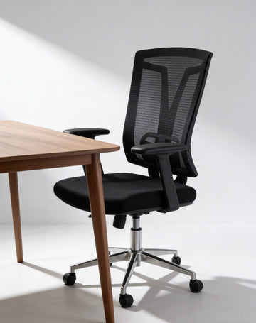 Ergonomic Office Chair with High Back and Mesh Fabric