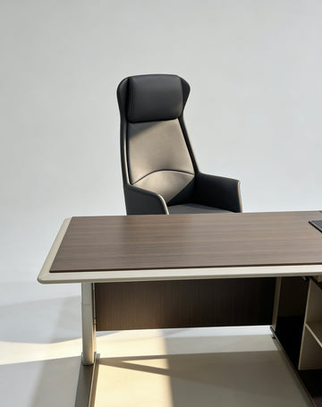 High-back Genuine Leather Executive Chair