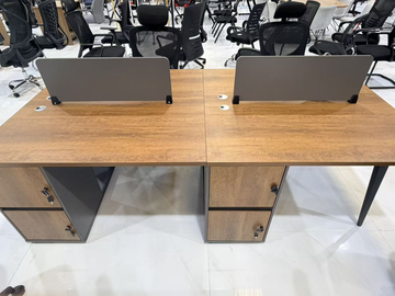 Two-person office desk