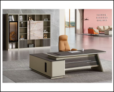 Modern Light Luxury Style CEO Office Desk
