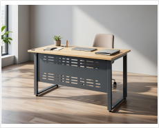 Industrial Style Single Staff Workstation Desk