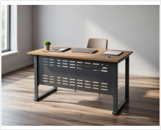 Industrial Style Double Staff Workstation Desk